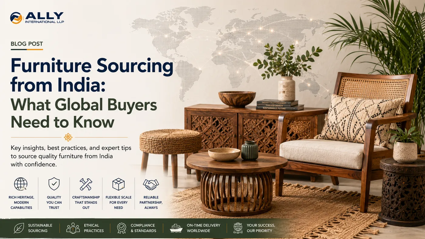 Furniture Sourcing from India: What Global Buyers Need to Know