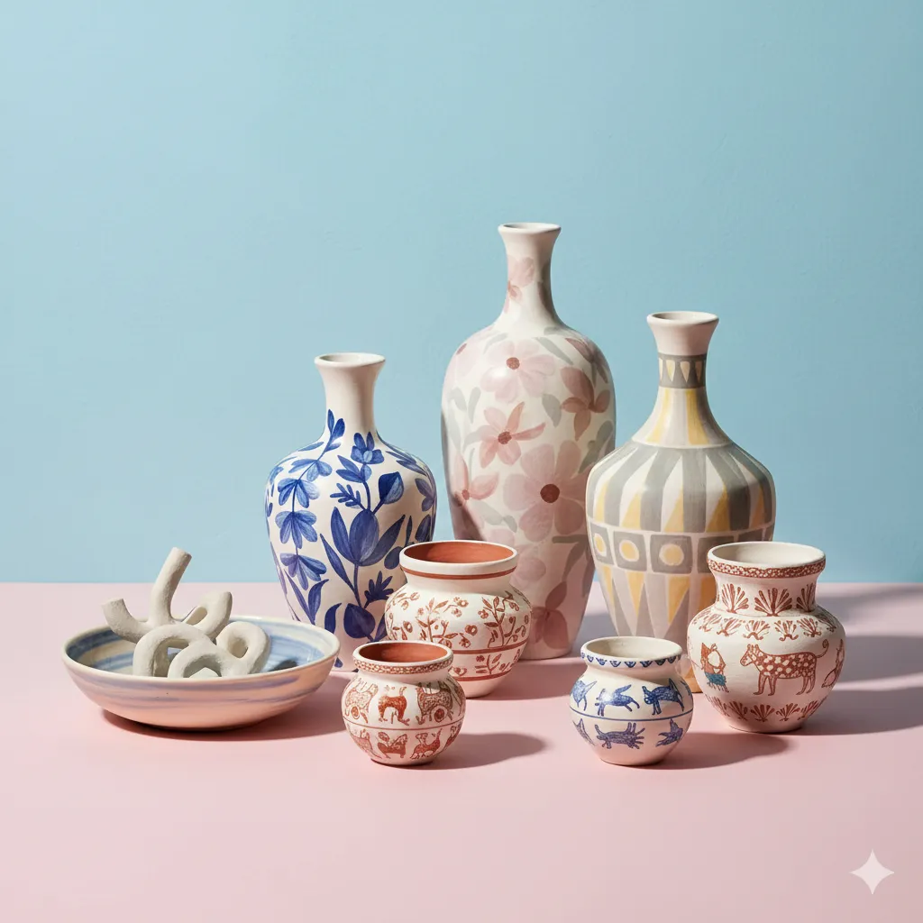 Clay & Pottery: Earthy Aesthetics 7