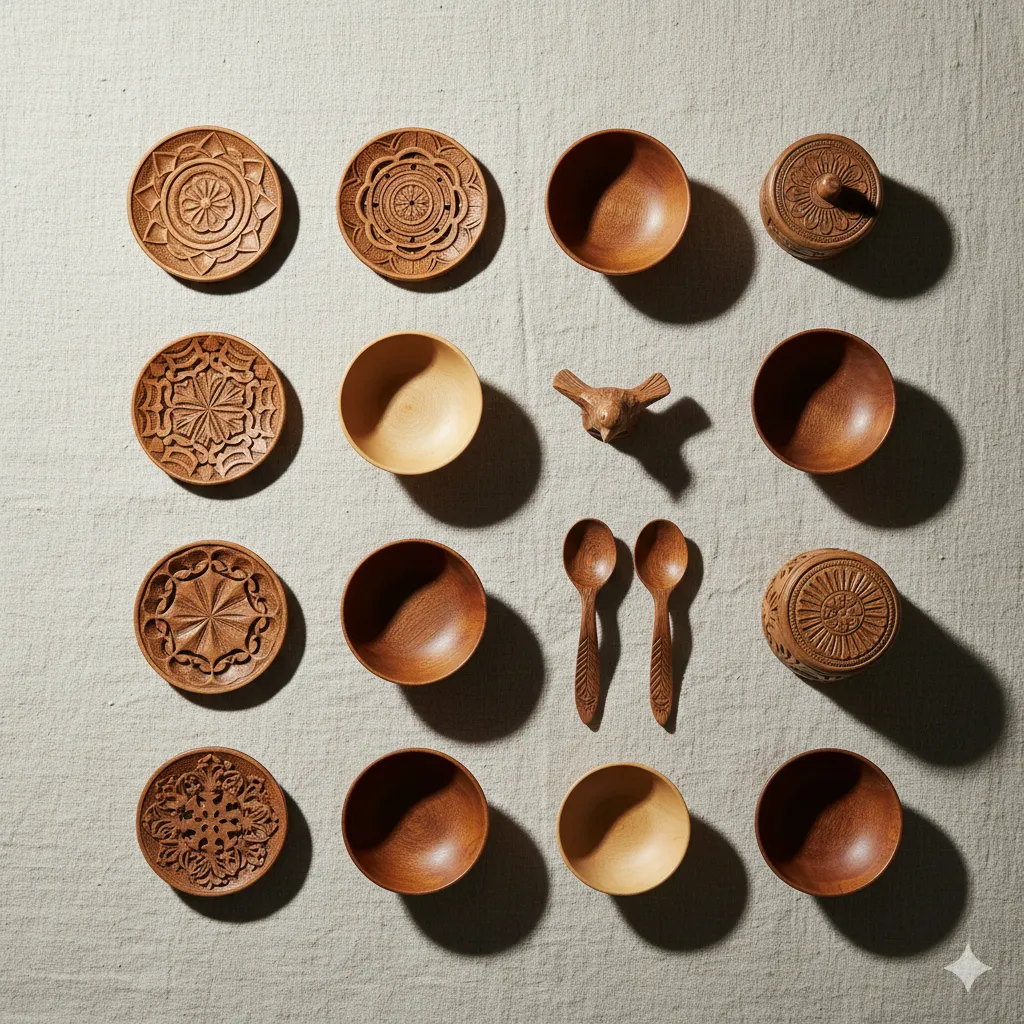 Wooden Handicrafts: Carved by Hand 8