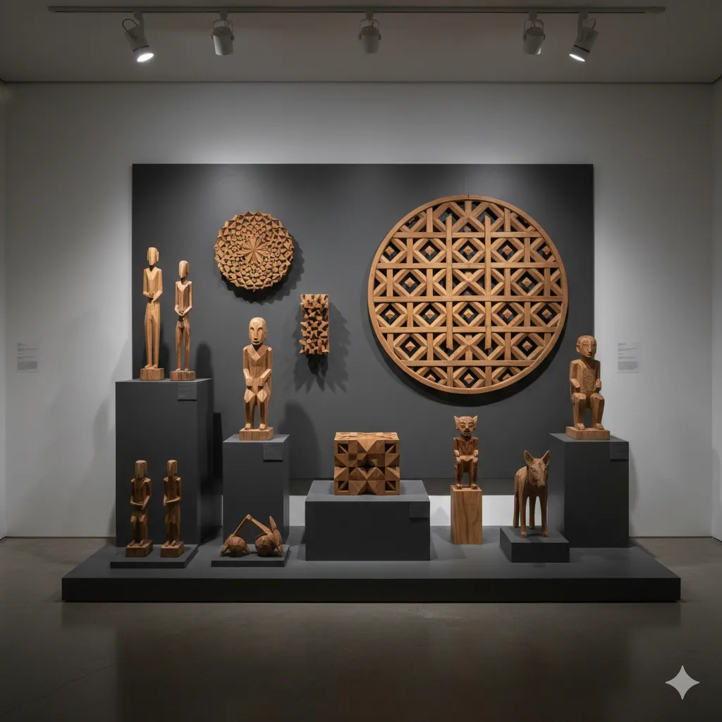 Wooden Handicrafts: Carved by Hand 9